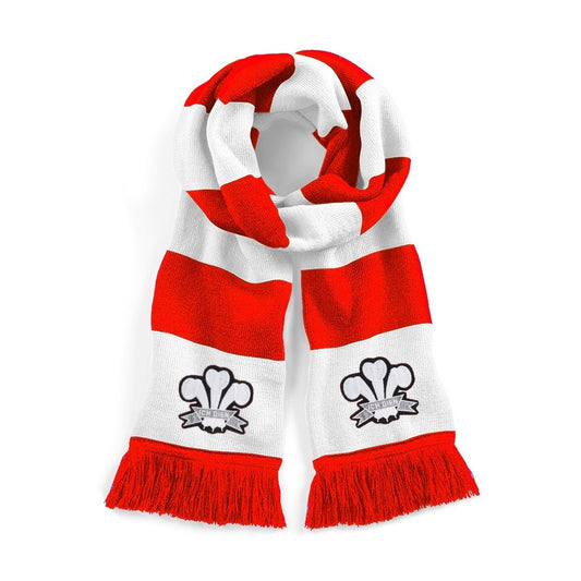 Wales Rugby Retro Scarf - Old School Football