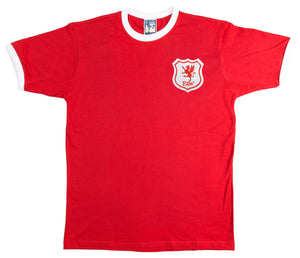 Wales Retro Football T Shirt 1920s - Old School Football