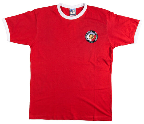 Czechoslovakia Retro Football T Shirt 1980s - Old School Football