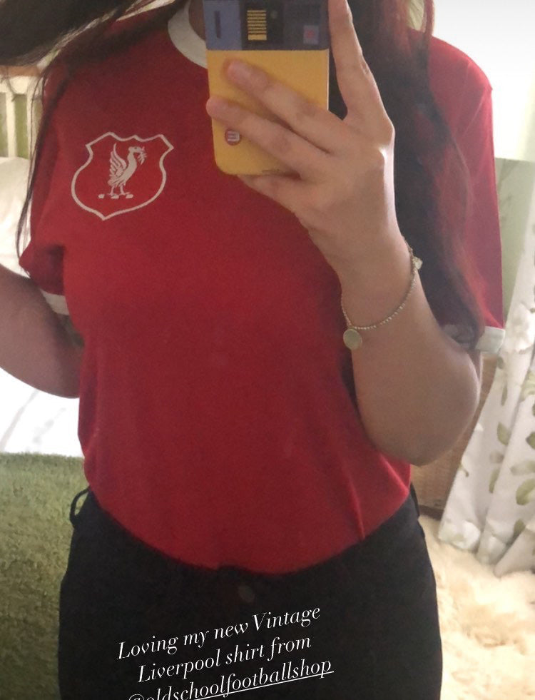 Liverpool Retro Football T Shirt 1950s - Old School Football